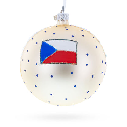 Karluv Most, Prague, Czech Republic Glass Ball Christmas Ornament 4 Inches