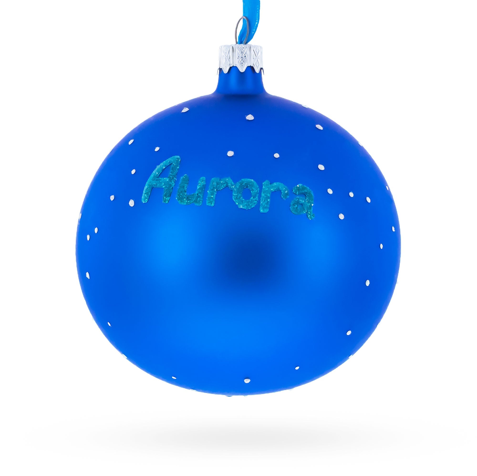 Aurora, Colorado Glass Ball Christmas Ornament 4 Inches