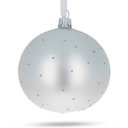 1487 Leonardo da Vinci's 'The Vitruvian Man' Glass Ball Christmas Ornament 4 Inches