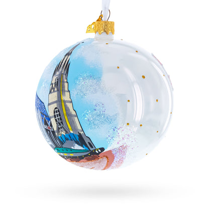 St. Stephen's Cathedral, Vienna, Austria Glass Ball Christmas Ornament 4 Inches