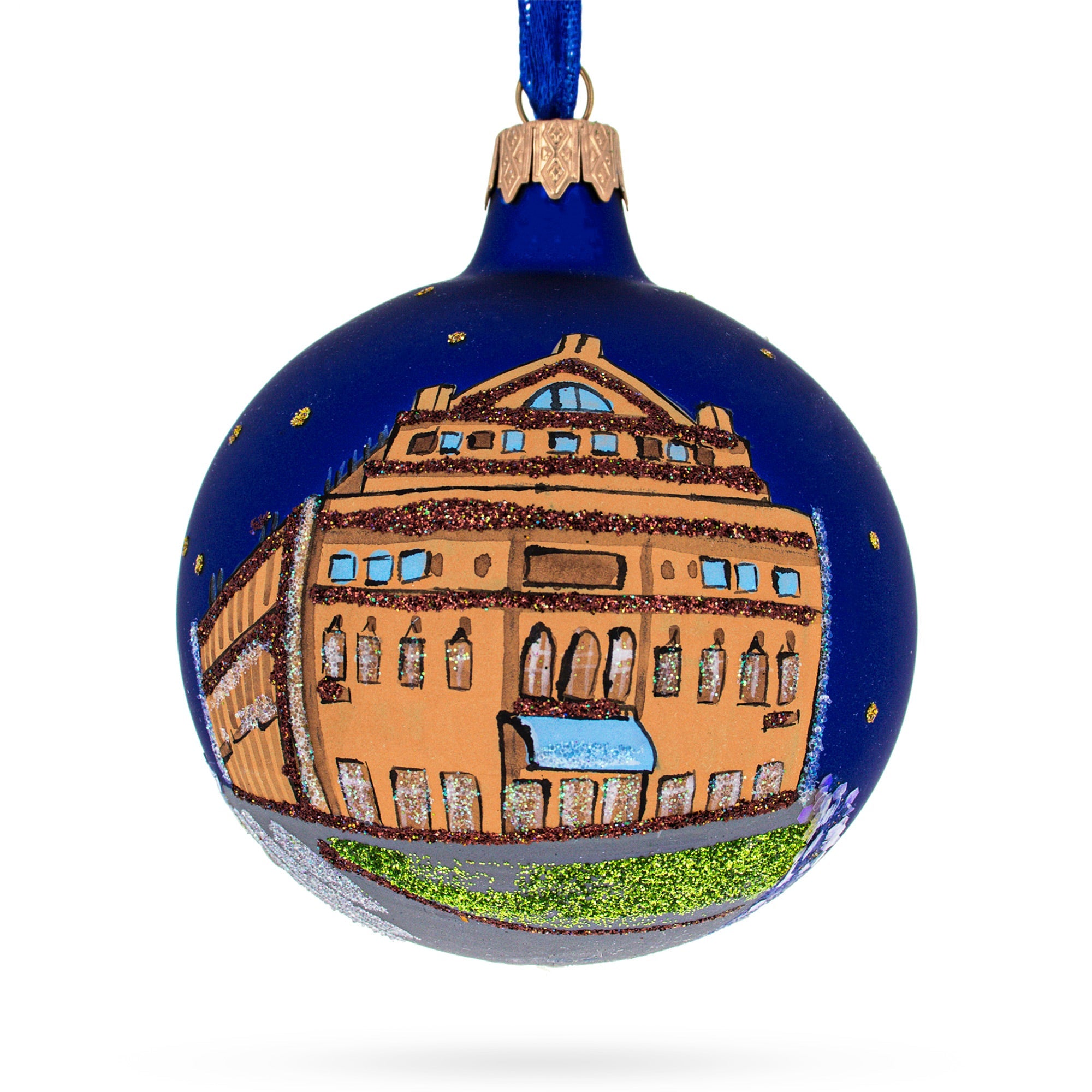 Teatro Colon, Buenos Aires, Argentina Glass Ball Ornament 3.25 Inches BestPysanky