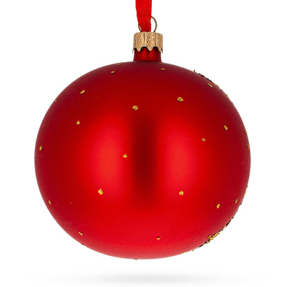 1906 'The Water Lily Pond' by Claude Oscar Monet Glass Ball Christmas Ornament 4 Inches