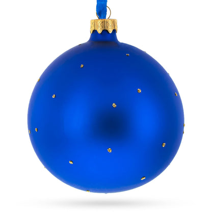 Fire Department Glass Ball Christmas Ornament 4 Inches