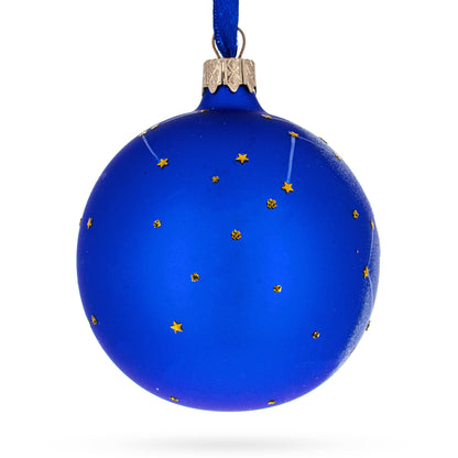 Gemini Zodiac Horoscope Sign Glass Ball Christmas Ornament 3.25 Inches
