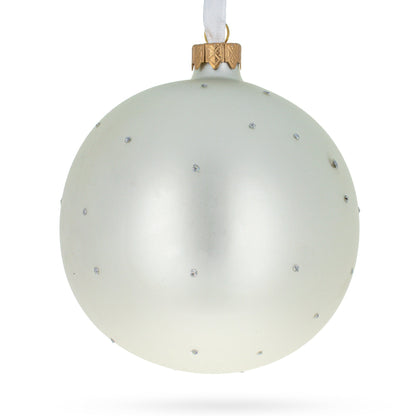 USA President George Washington Glass Ball Christmas Ornament 4 Inches