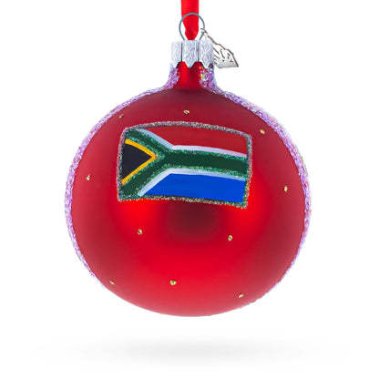 Table Mountain Aerial Cableway, Cape Town, South Africa Glass Ball Christmas Ornament 3.25 Inches BestPysanky