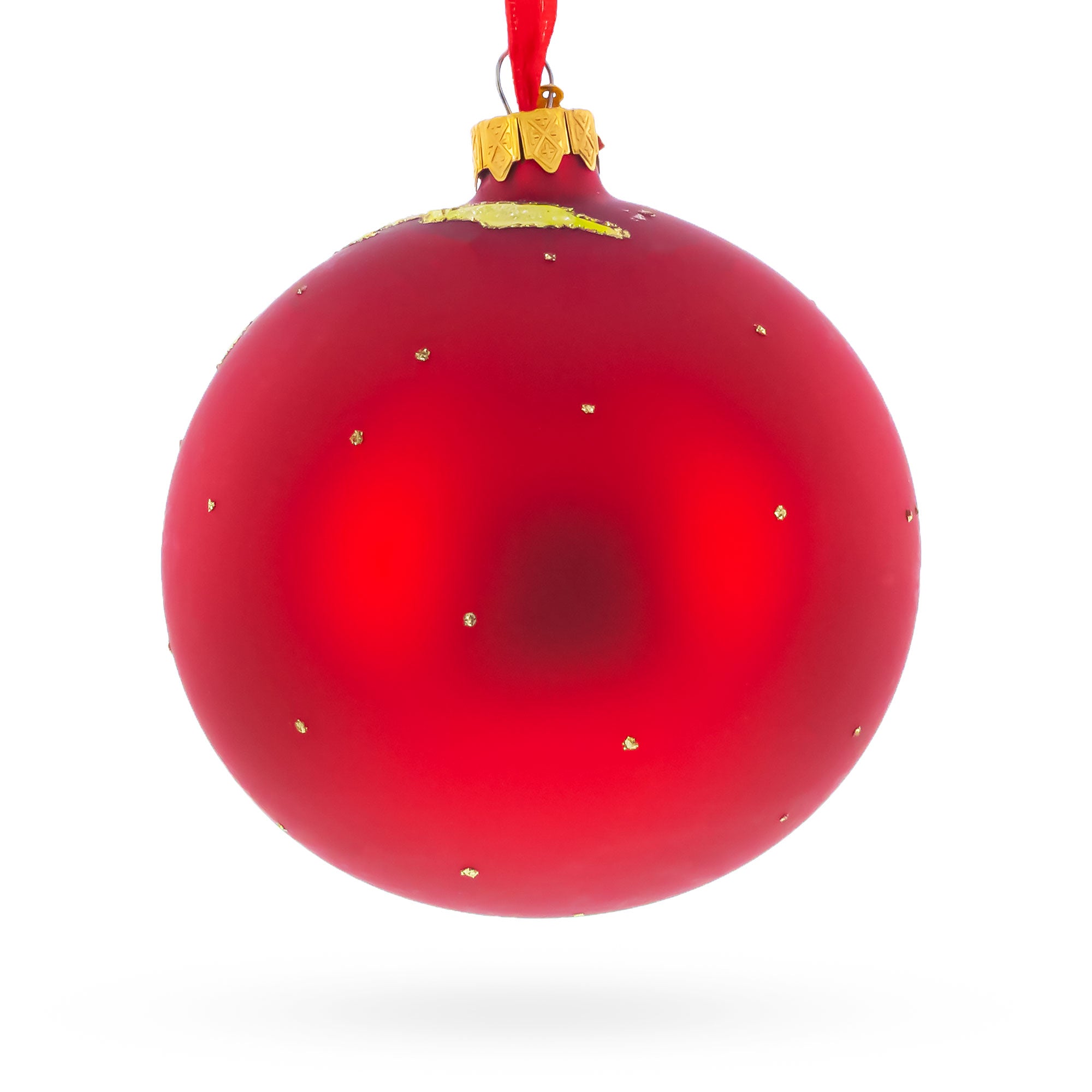 Travel to New Zealand Glass Ball Christmas Ornament 4 Inches