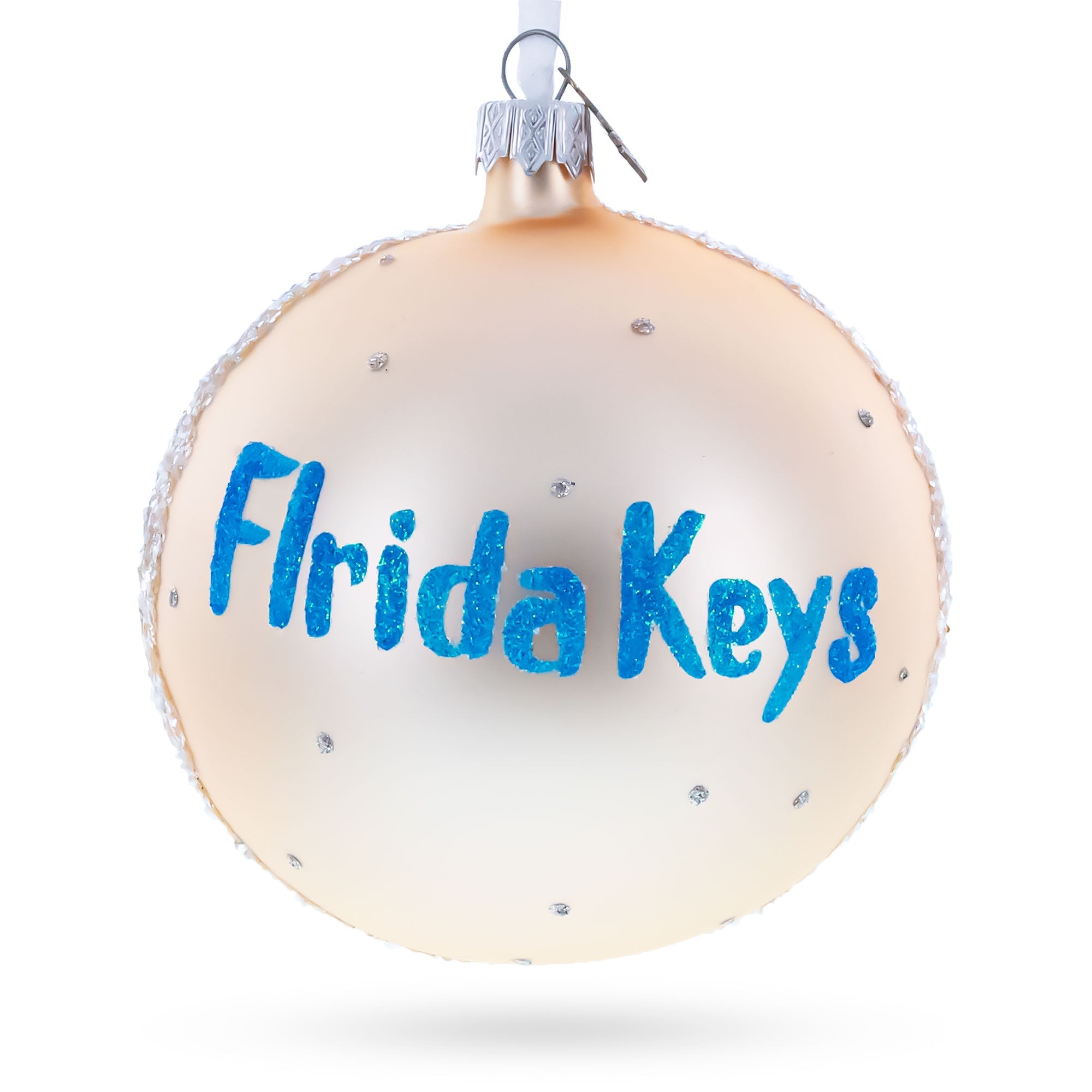 Florida Keys, USA Glass Ball Christmas Ornament 4 Inches