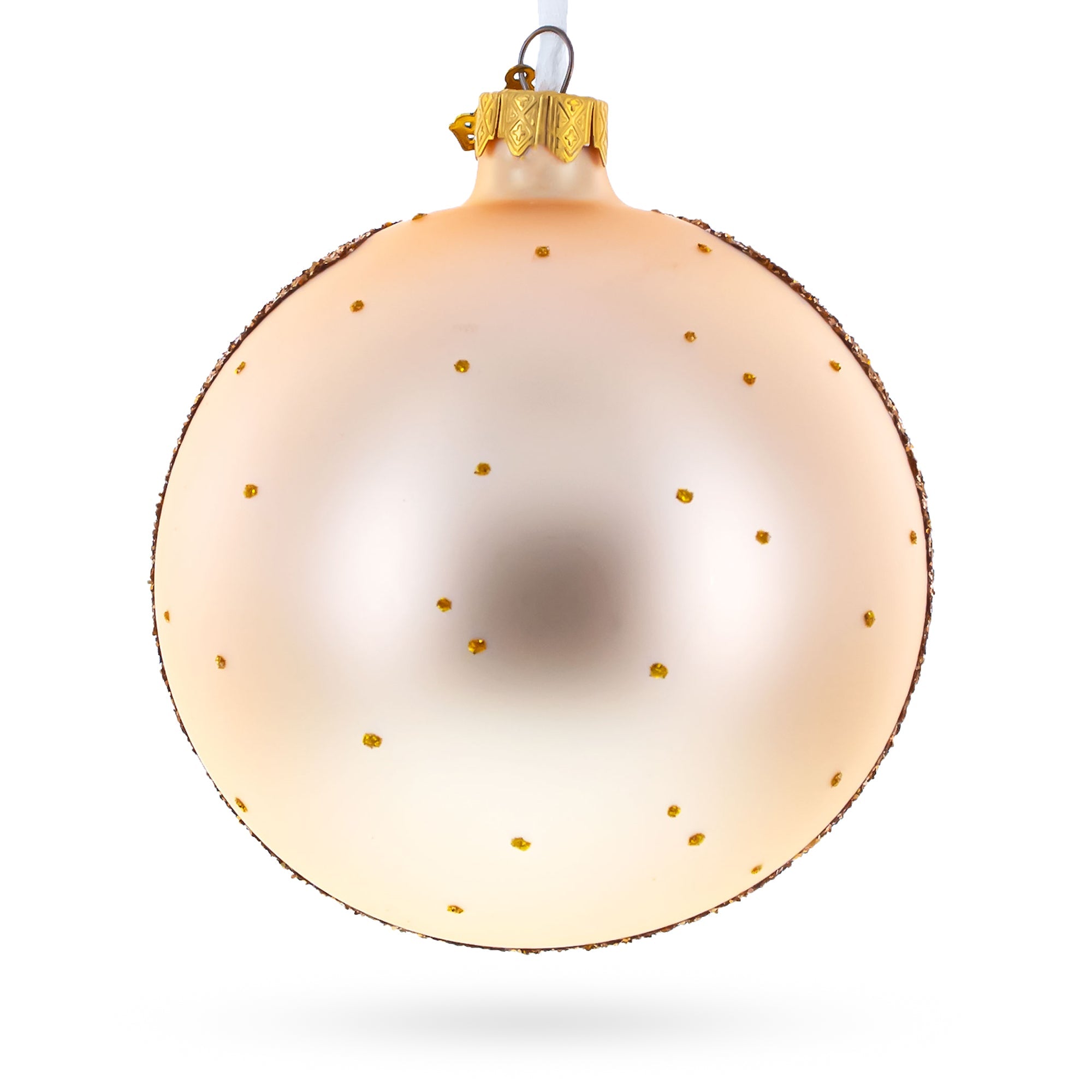 Bridge in the Mountain Park Painting Glass Ball Christmas Ornament 4 Inches BestPysanky