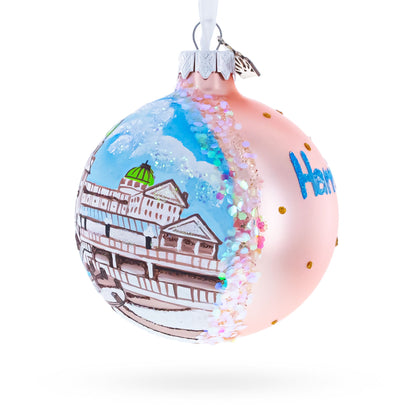 Pennsylvania State Capitol, Harrisburg, Pennsylvania, USA Glass Ball Christmas Ornament 3.25 Inches