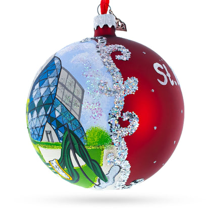 The Dali Museum, St. Petersburg, Florida, USA Glass Ball Christmas Ornament 4 Inches BestPysanky