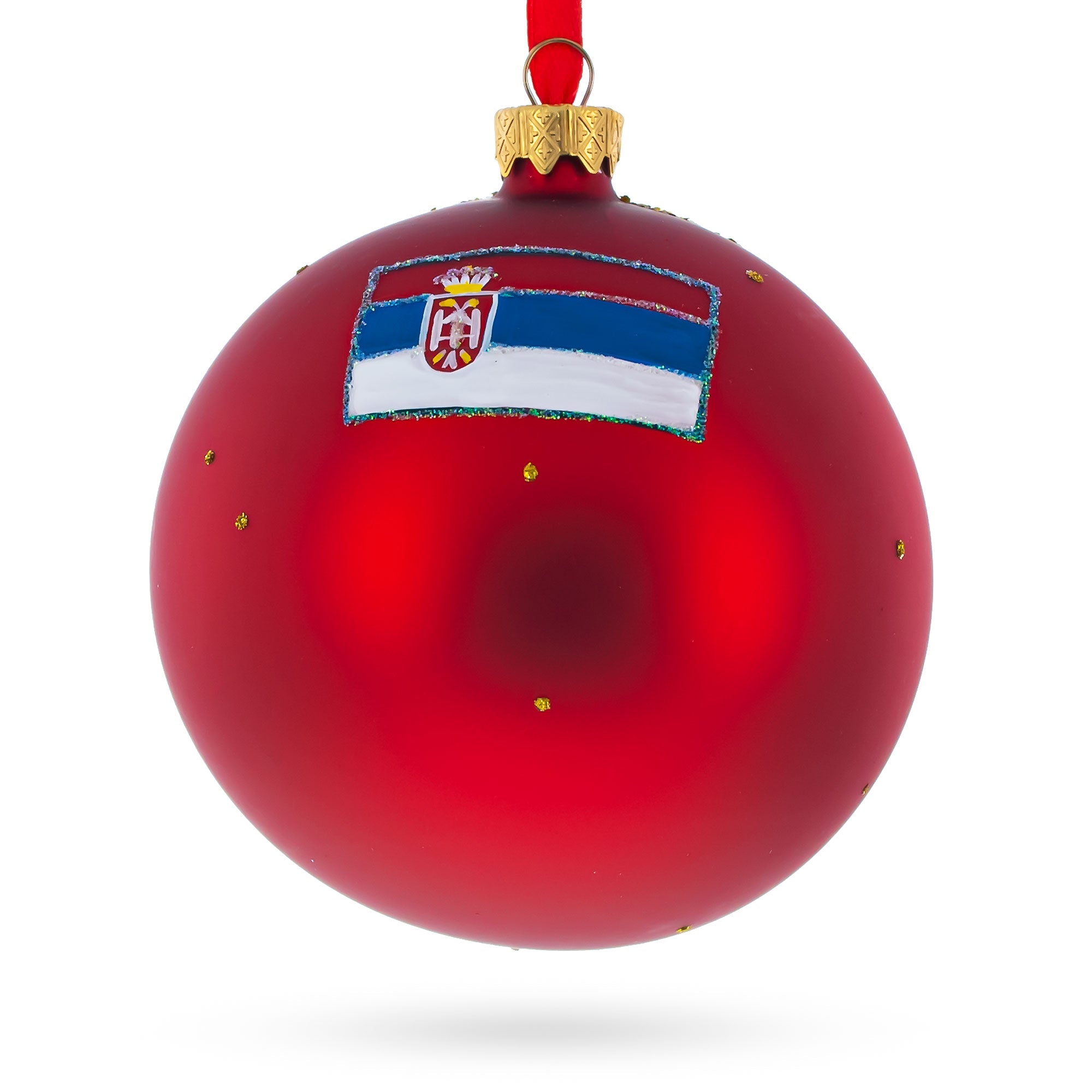 The Belgrade Fortress, Belgrade, Serbia Glass Ball Christmas Ornament 4 Inches BestPysanky