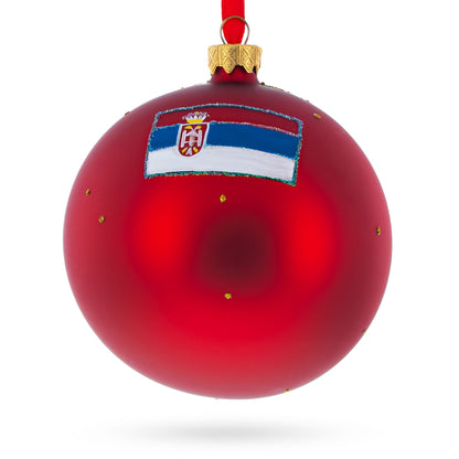 The Belgrade Fortress, Belgrade, Serbia Glass Ball Christmas Ornament 4 Inches BestPysanky