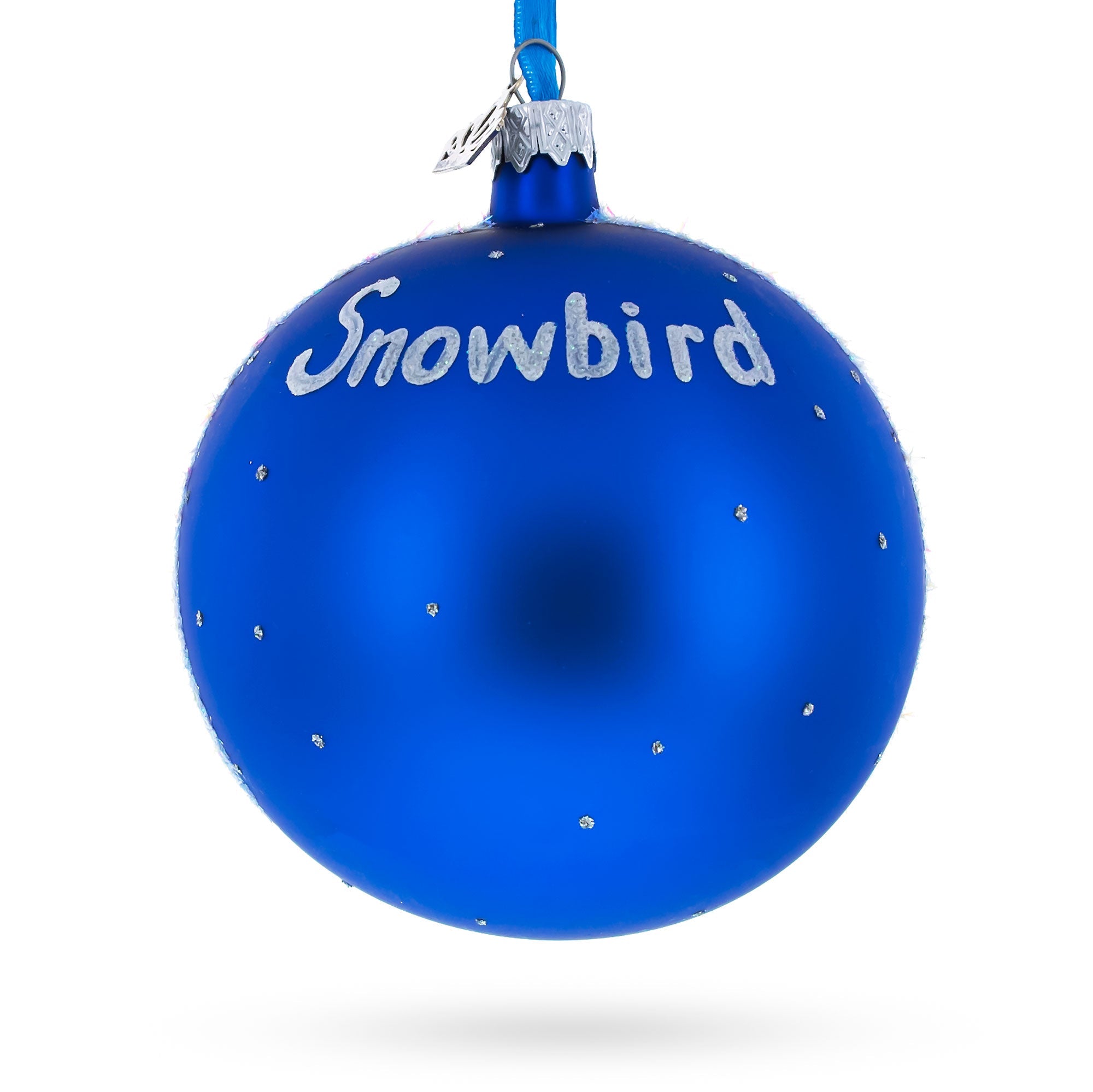 Snowbird Ski Resort, Utah, USA Glass Ball Christmas Ornament