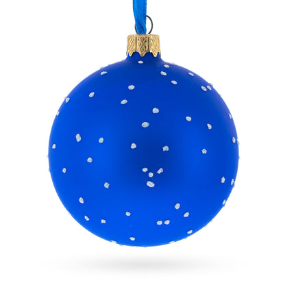 Star of David Jewish Glass Ball Ornament 3.25 Inches BestPysanky