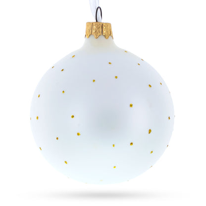 Bicycle Rider Glass Ball Christmas Ornament 3.25 Inches