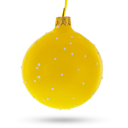 Adorable Heart Eyes In Love Facial Expressions Glass Ball Christmas Ornament 3.25 Inches