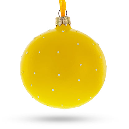 The Grin Facial Expressions Glass Ball Christmas Ornament 3.25 Inches BestPysanky