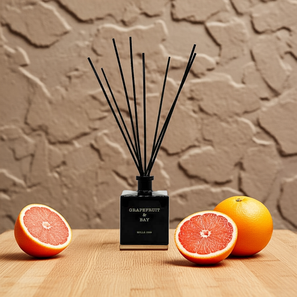 Cereria Molla - Premium Reed Diffuser - Grapefruit & Bay - Coastous