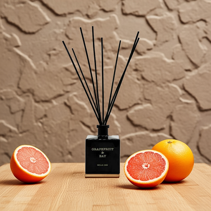 Cereria Molla - Premium Reed Diffuser - Grapefruit & Bay - Coastous