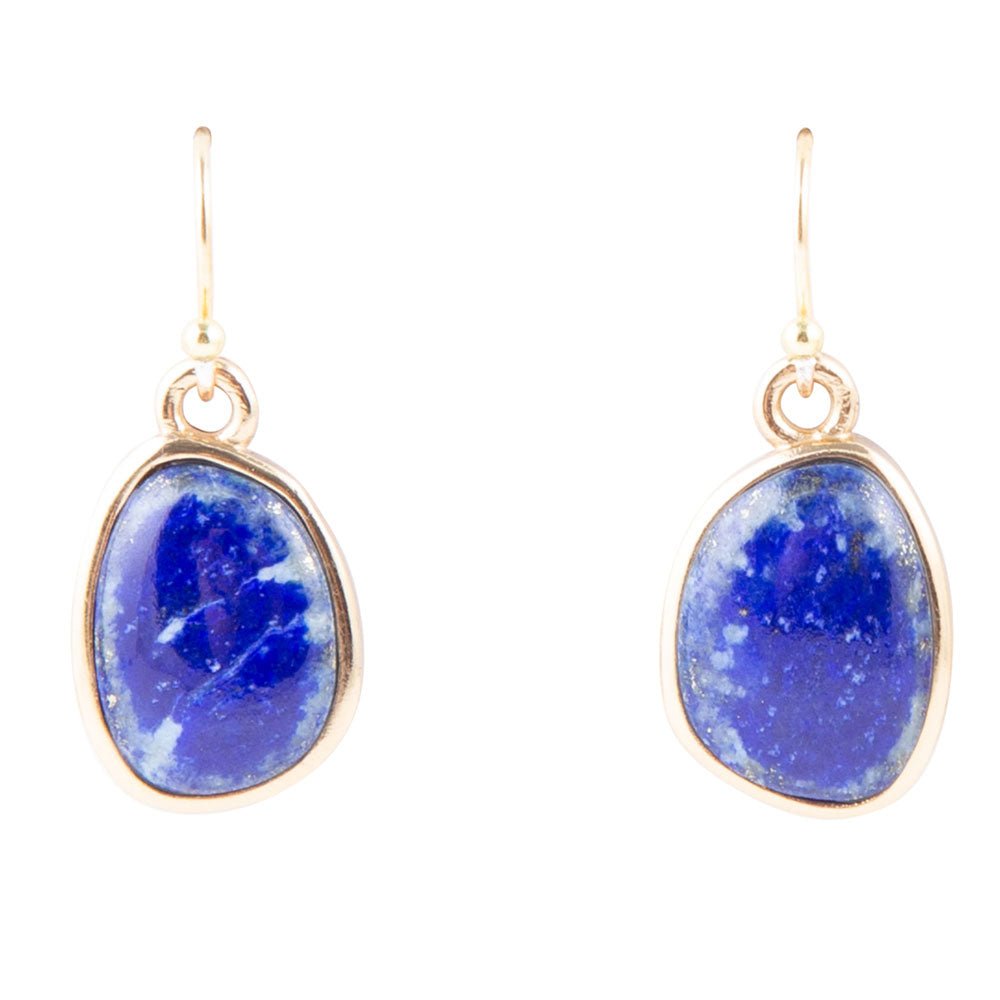 Lapis and Bronze Earrings Barse Jewelry