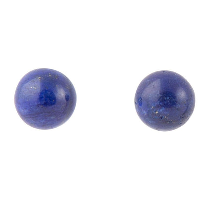 Blue Lapis Sterling Silver Stud Earrings Barse Jewelry
