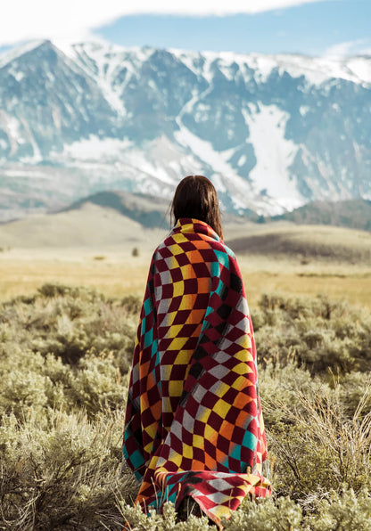 Checkered Eureka Blanket