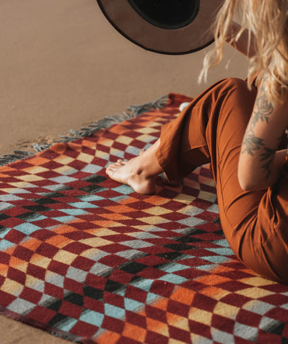 Checkered Eureka Blanket