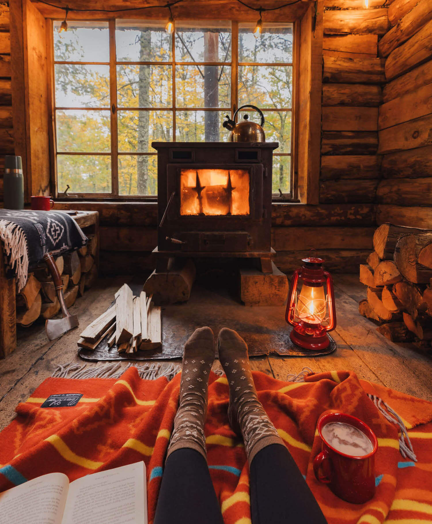 Legacy Red Bottom Blanket