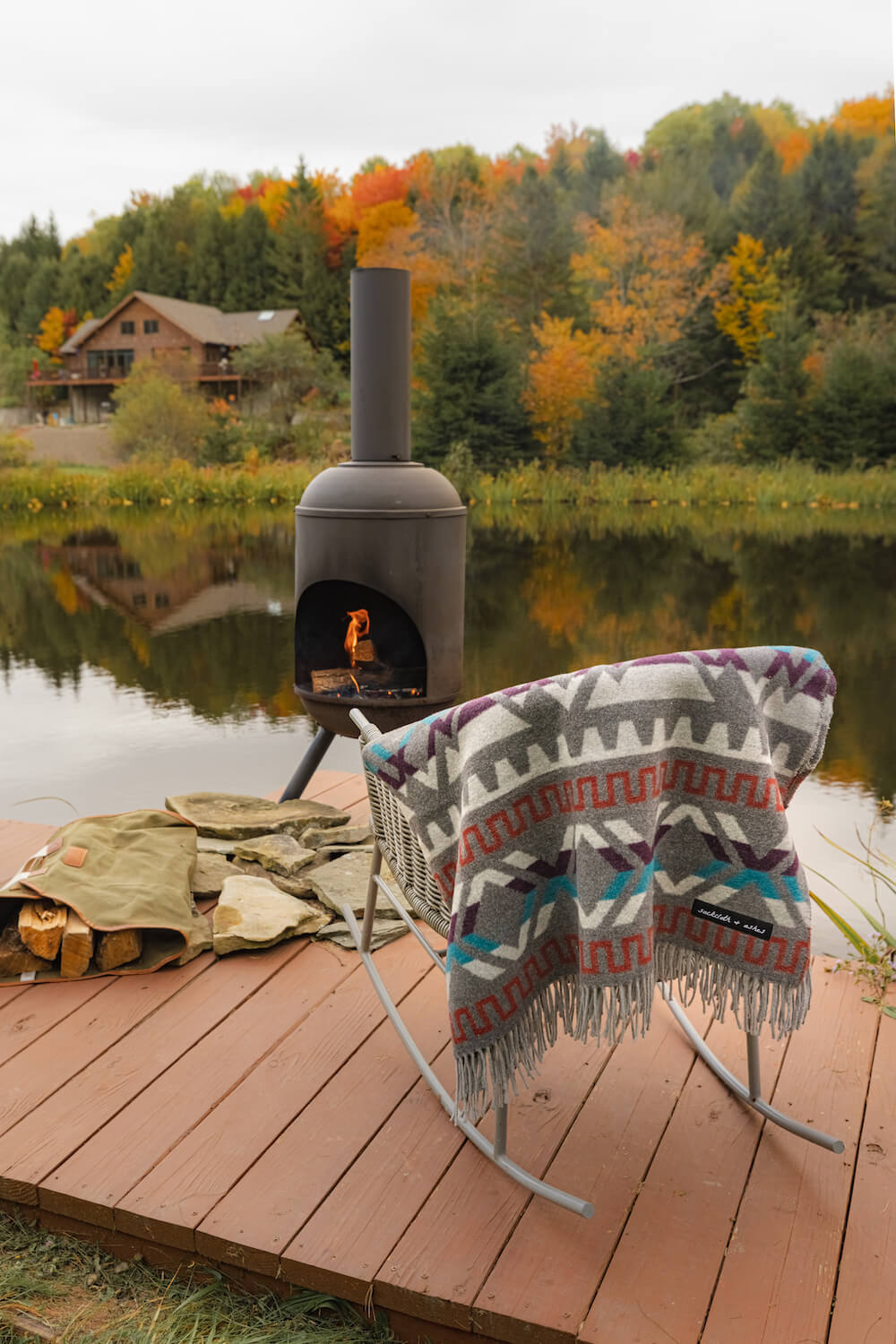 Ridgeline Tetons Blanket