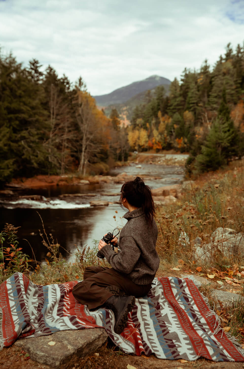 Ridgeline Tetons Blanket