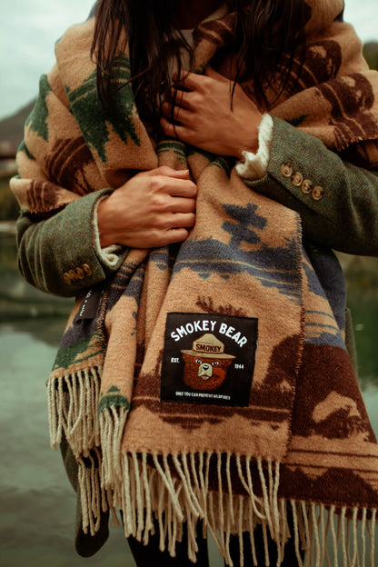 Smokey Bear Dungaree Blanket