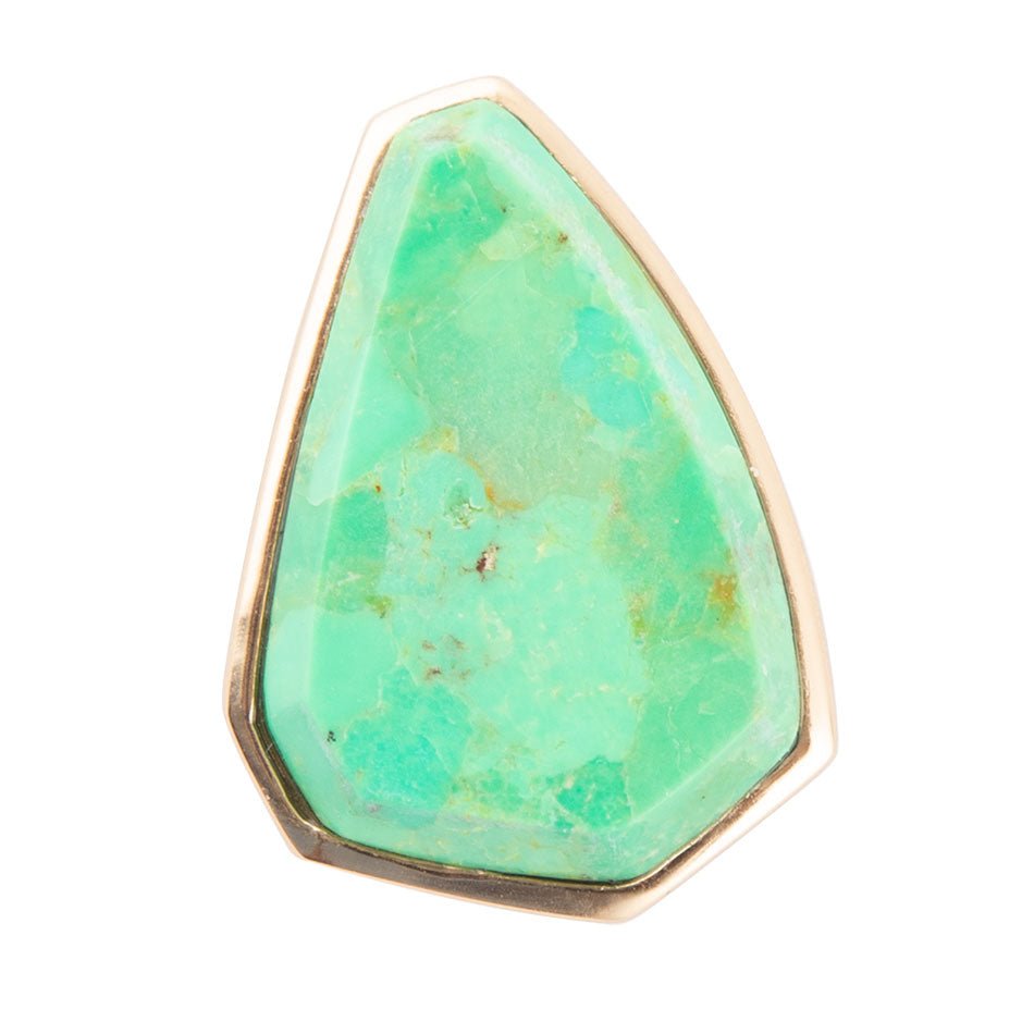 Lime Turquoise Statement Ring Barse Jewelry