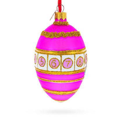 1910 Colonnade Royal Egg Glass Ornament 4 Inches BestPysanky