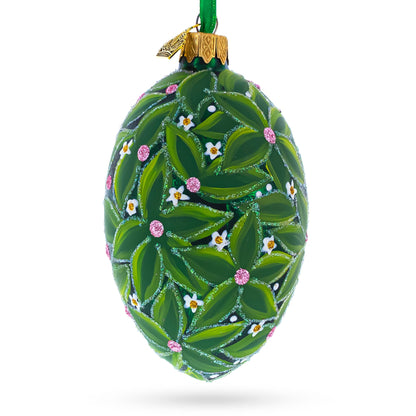 1911 The Bay Tree Royal Glass Egg Ornament 4 Inches