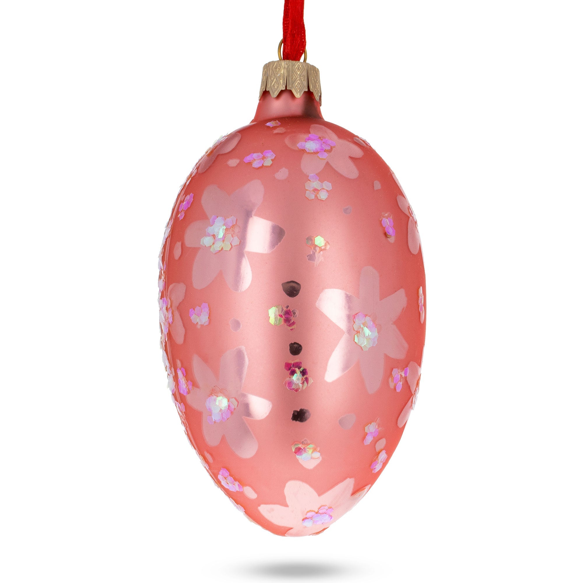 Two Chicks Egg Glass Ornament 4 Inches BestPysanky