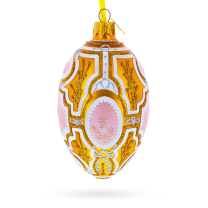 1914 Catherine the Great Royal Glass Egg Ornament 4 Inches BestPysanky