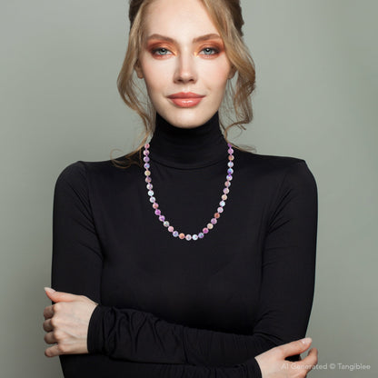 Love Knots Pink Jasper Necklace Barse Jewelry