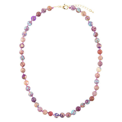 Love Knots Purple Jasper Necklace Barse Jewelry