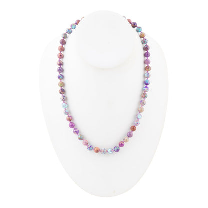 Love Knots Purple Jasper Necklace Barse Jewelry