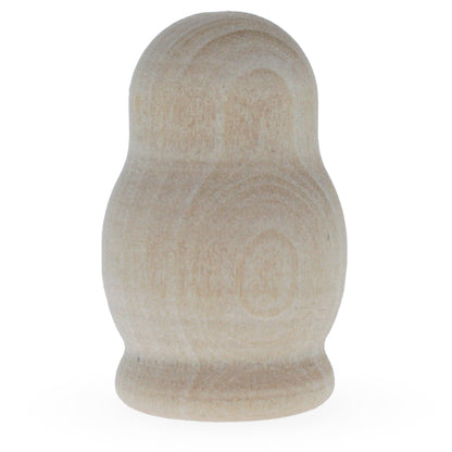 Unfinished Wooden Nesting Doll DIY Craft Blank for Painting