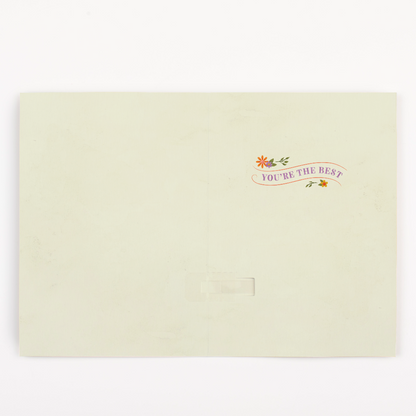 Endless Baby Cry Mother's Day Card with Glitter Joker Greeting