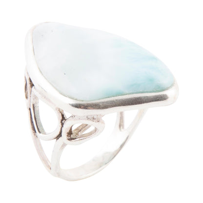 Natural Wonders Blue Larimar and Sterling Silver Ring Barse Jewelry