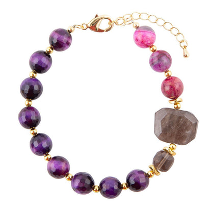 Neims Vibrant Smoky Quartz Bracelet Barse Jewelry