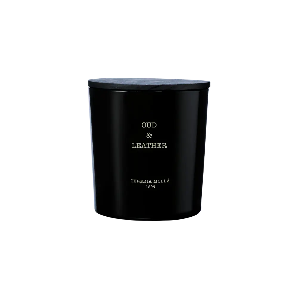 Cereria Molla - Oud & Leather 21 oz/600 gm. XL Candle   