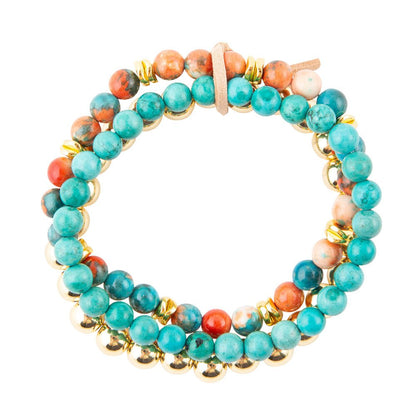 Ocean Jade Bracelet Set Barse Jewelry