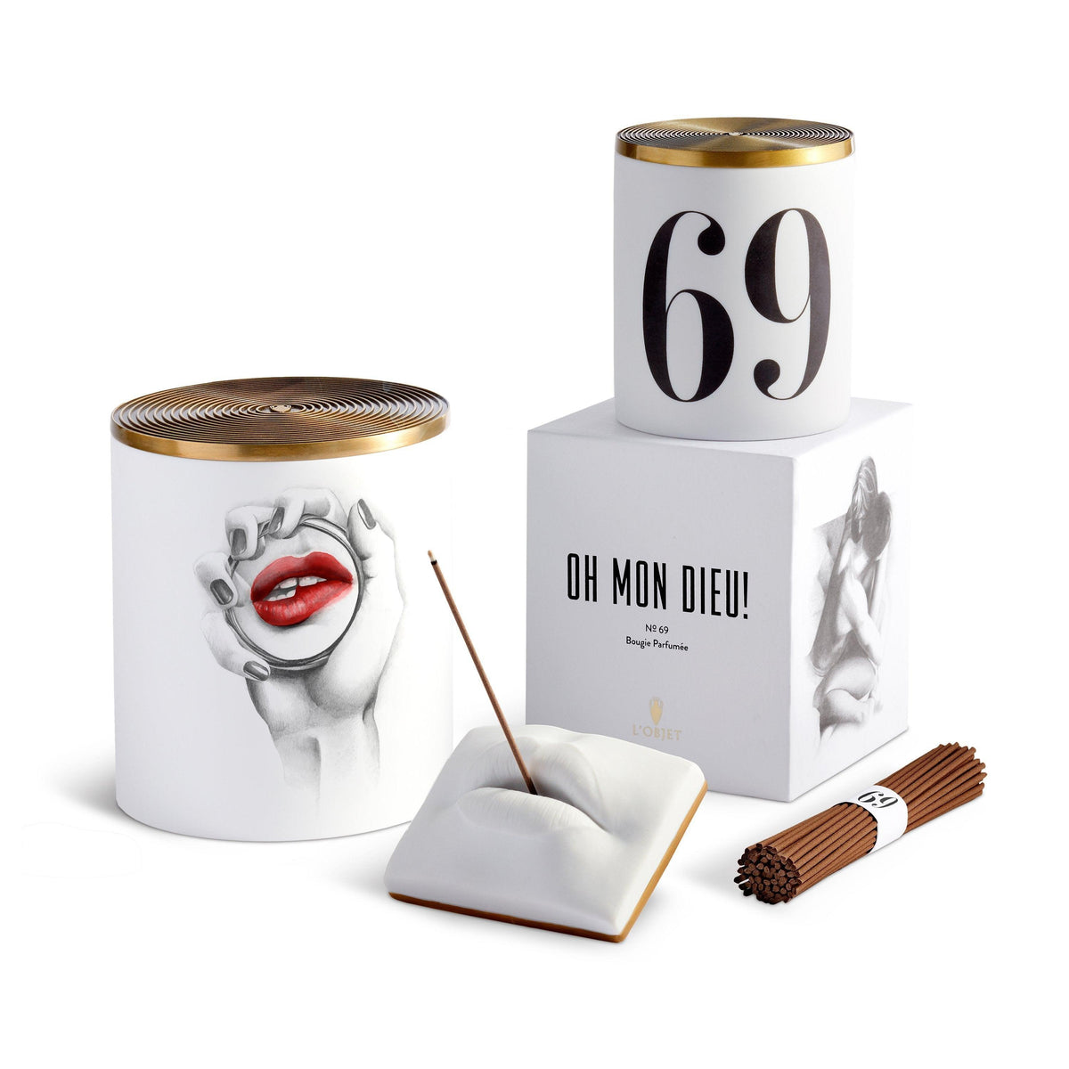 Oh Mon Dieu No. 69 Candle by L'Objet
