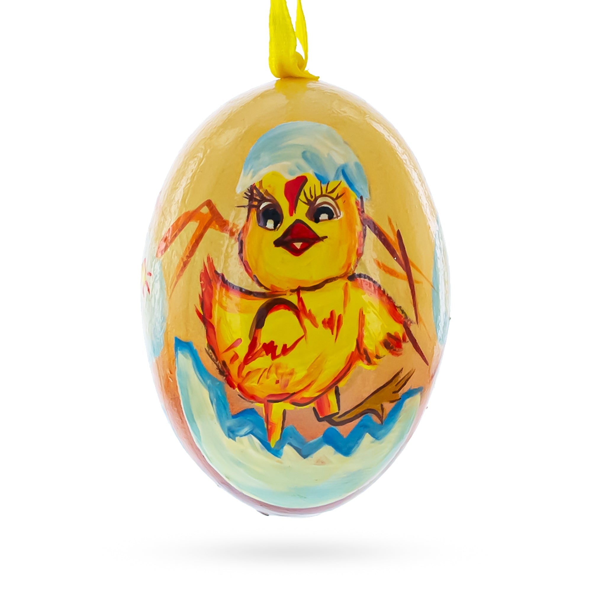 Hatchling Chick Wooden Ornament BestPysanky