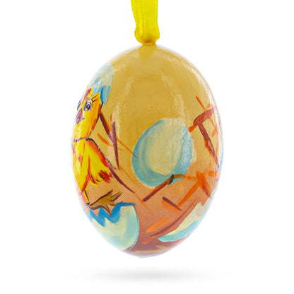 Hatchling Chick Wooden Ornament BestPysanky