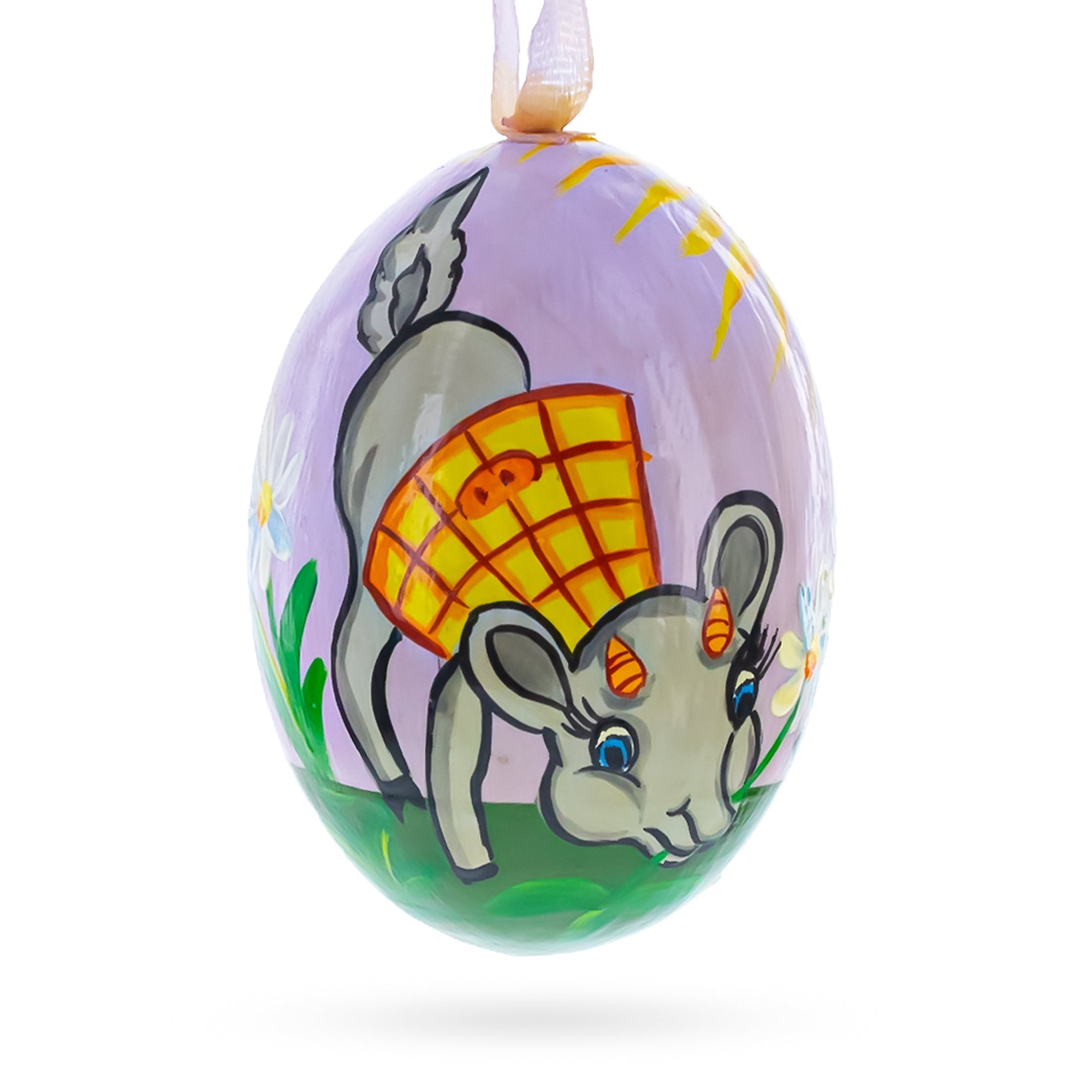 Deer Wooden Christmas Ornament 3 Inches BestPysanky